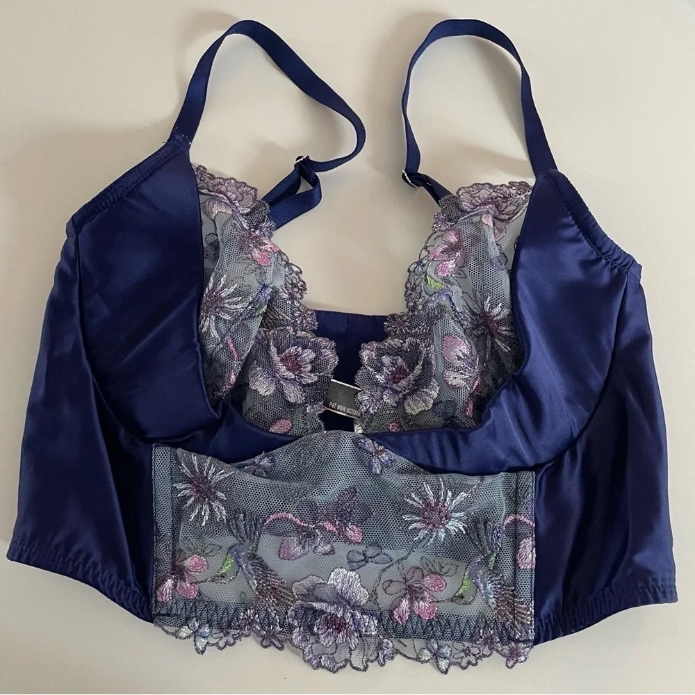 New! Victorias Secret hummingbird lace bustier bra top TikTok 22808
